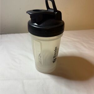 Black and Clear Shaker Bottle